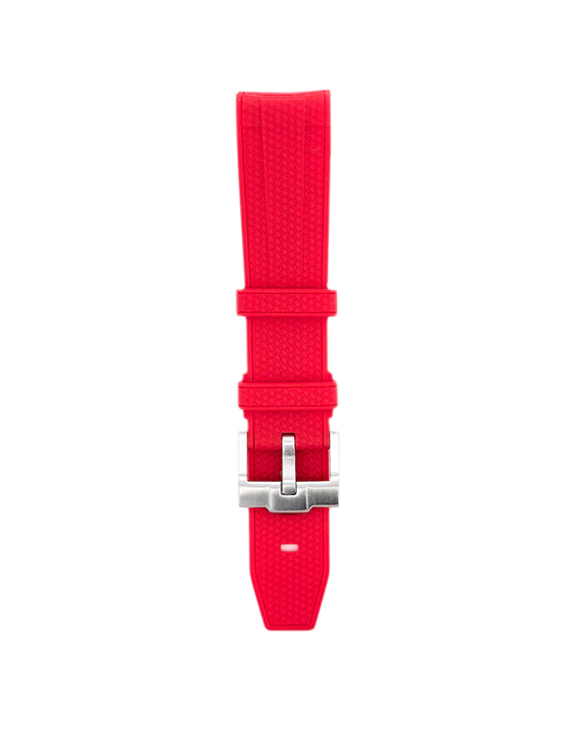 Red Omega x Swatch Moonwatch Strap