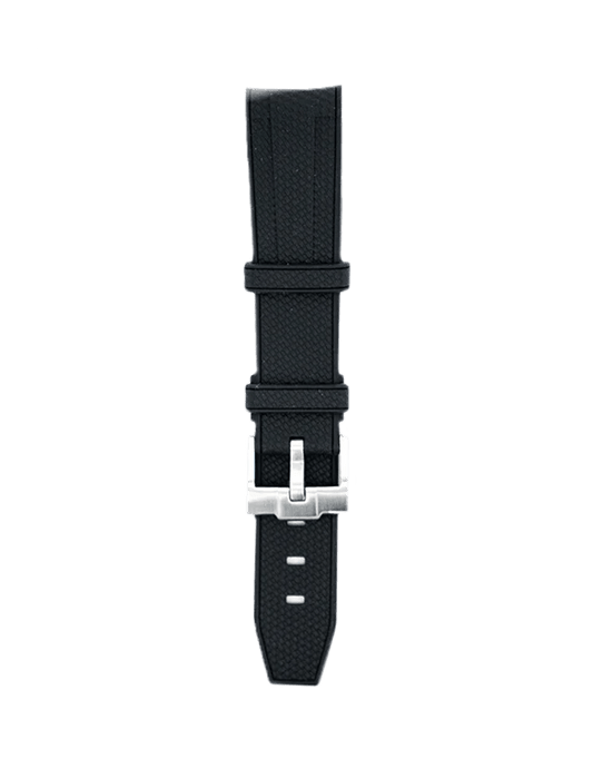 Black Rubber Omega x Swatch Moonwatch Strap - Eleventh Hour Fine Wrist Watches