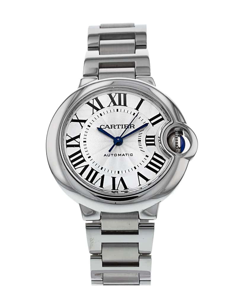 Cartier Ballon Bleu Automatic Silver Dial Ladies Watch - Eleventh Hour Fine Wrist Watches