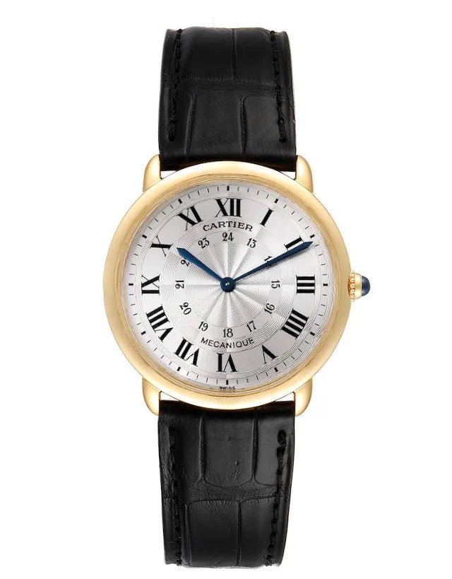 Cartier Ronde Louis Privee Collection Yellow Gold Unisex Watch - Eleventh Hour Fine Wrist Watches