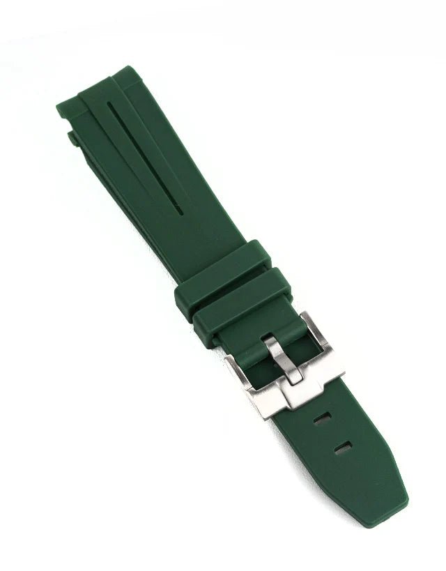 Green Rubber Omega x Swatch Moonwatch Strap - Eleventh Hour Fine Wrist Watches