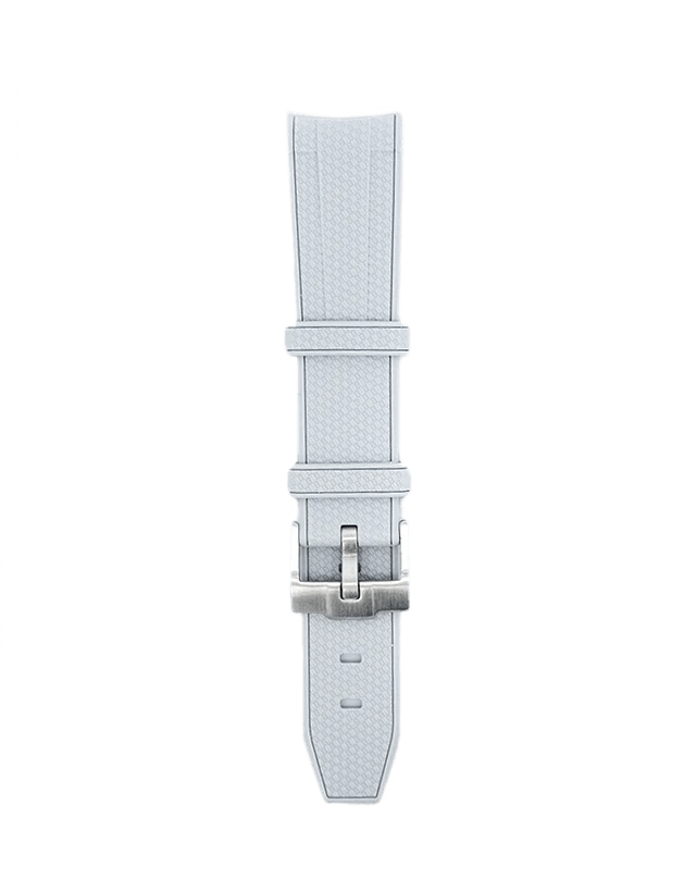 Grey Rubber Omega x Swatch Moonwatch Strap - Eleventh Hour Fine Wrist Watches