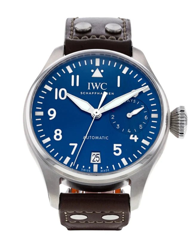 IWC Pilot's Big Pilot Limited Edition Le Petit Prince Blue Men's Watch - Eleventh Hour Fine Wrist Watches