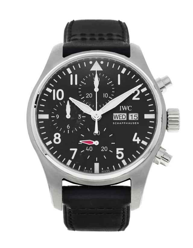 IWC Pilot’s Chronograph 41 Men's Watch - Eleventh Hour Fine Wrist Watches