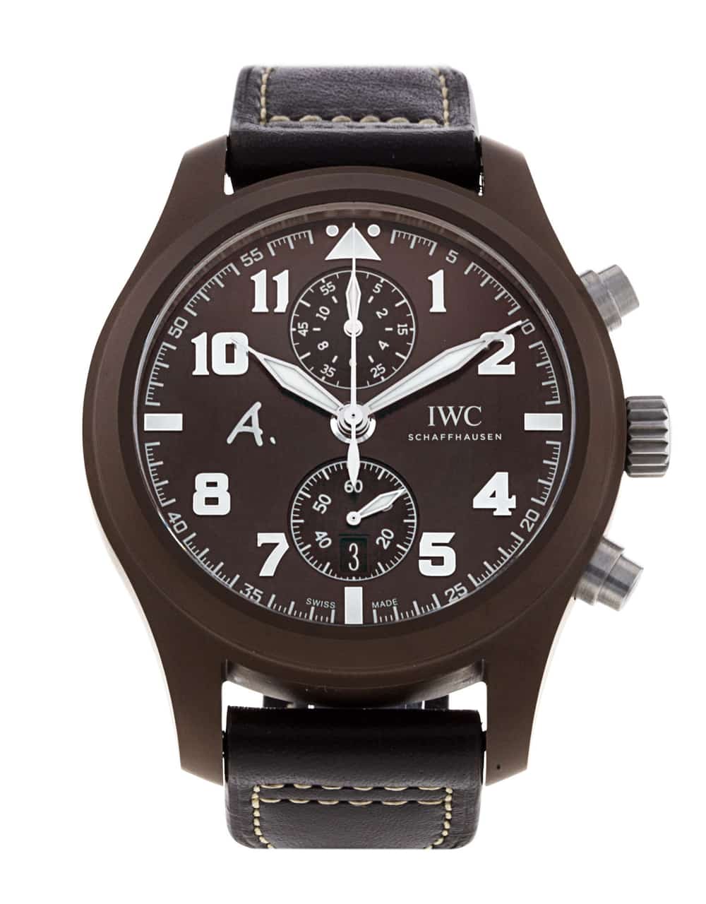 IWC Pilot's Chronograph Saint Exupery THE LAST FLIGHT Mens Watch - Eleventh Hour Fine Wrist Watches