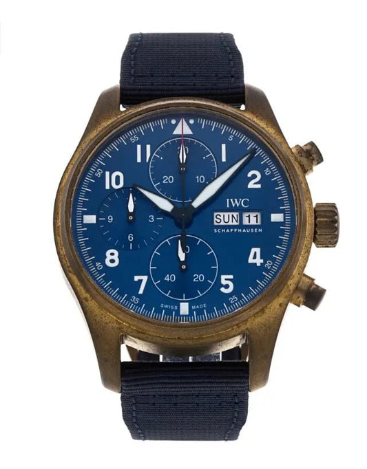 IWC Pilot's Chronograph Sultan of Oman Limited Edition Men's Watch - Eleventh Hour Fine Wrist Watches