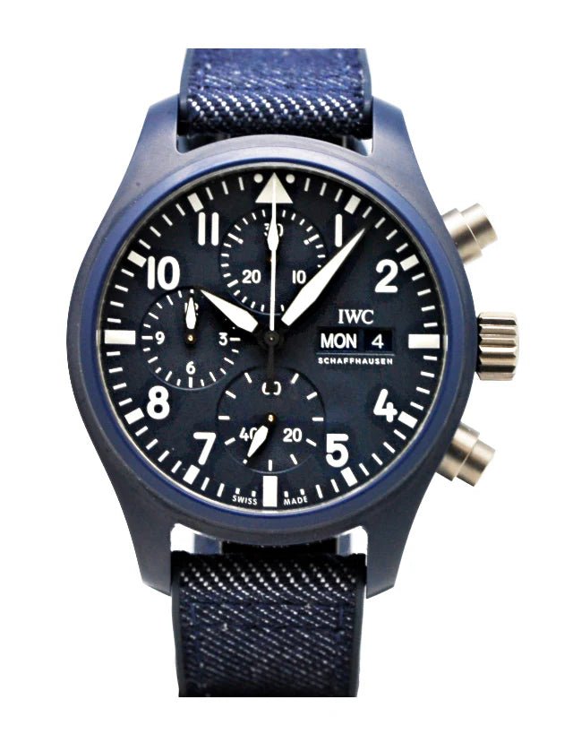 IWC Pilot's Watch Chronograph 41 Top Gun Oceana Men's Watch - Eleventh Hour Fine Wrist Watches