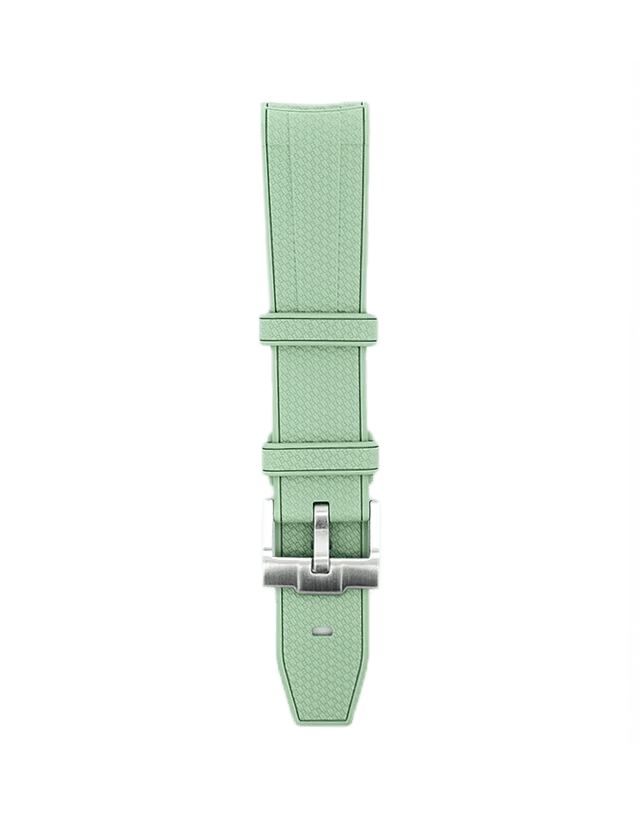 Light Green Rubber Omega x Swatch Moonwatch Strap - Eleventh Hour Fine Wrist Watches