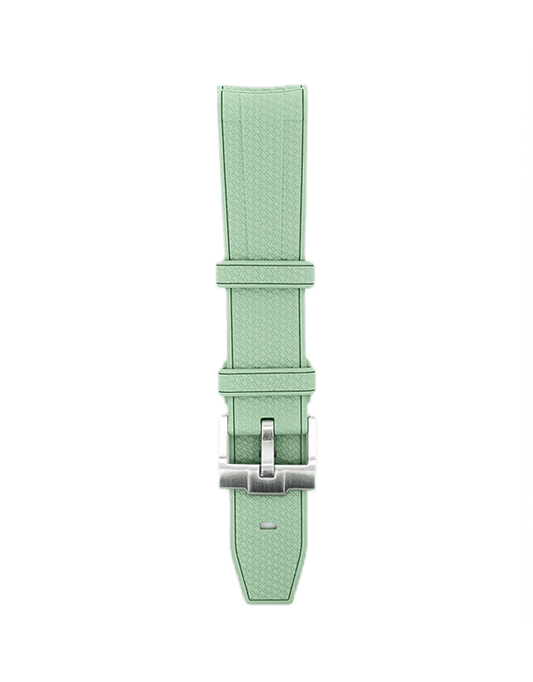 Light Green Rubber Omega x Swatch Moonwatch Strap - Eleventh Hour Fine Wrist Watches