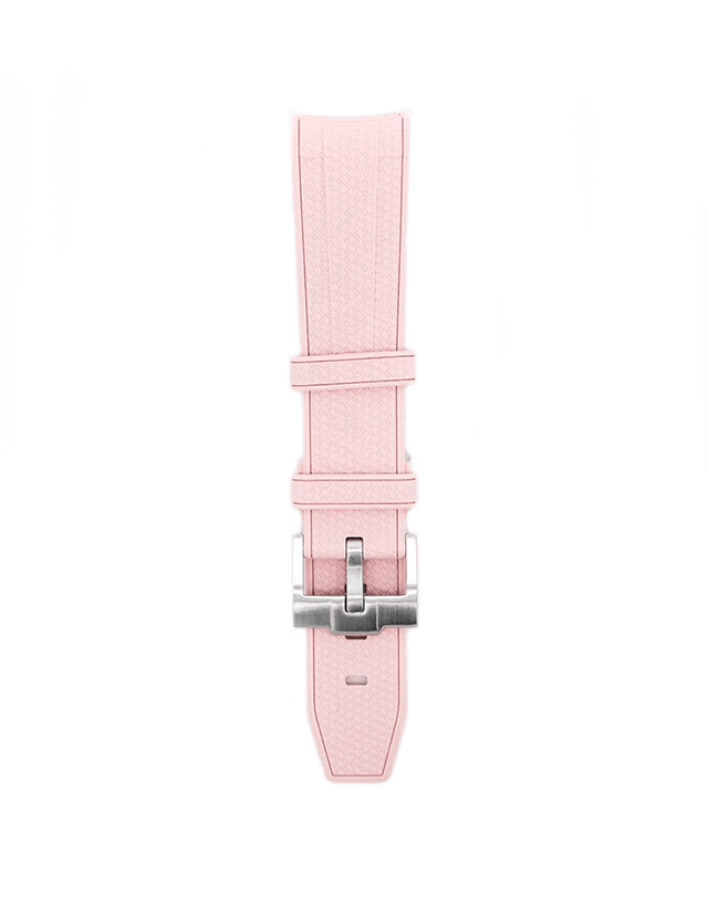 Light Pink Rubber Omega x Swatch Moonwatch Strap - Eleventh Hour Fine Wrist Watches