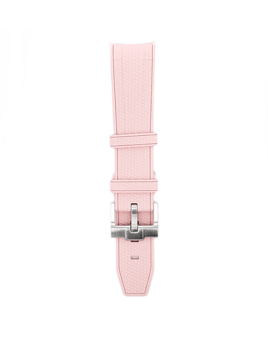 Light Pink Rubber Omega x Swatch Moonwatch Strap - Eleventh Hour Fine Wrist Watches