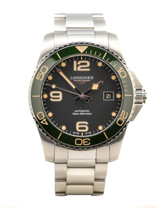 Longines HydroConquest Automatic Men's Watch - Eleventh Hour Fine Wrist Watches